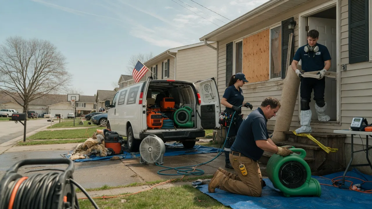 Water Damage Restoration in Bakersfield, MO near me